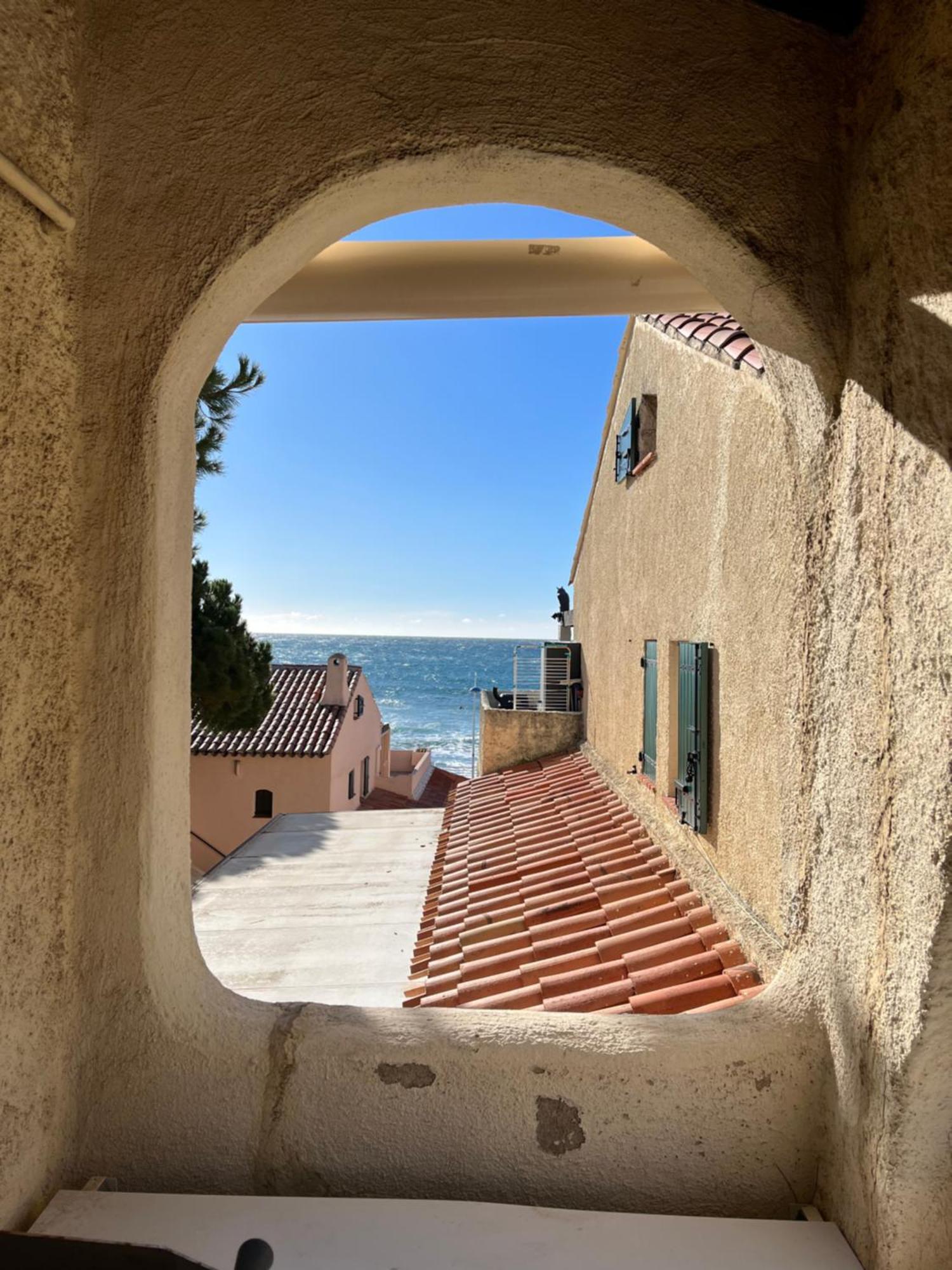 Ferienwohnung Le Bruit Des Vagues En Dormant Sausset-les-Pins Exterior foto